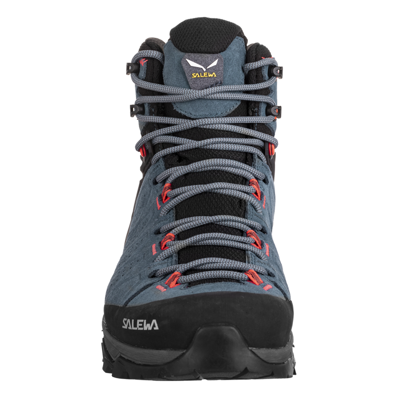 Salewa Alp Trainer 2 Mid GTX Womens in Java Blue/Fluro Coral-2